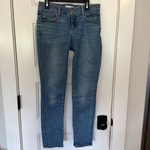 Skinny crop Loft jeans size 25/0 in good condition